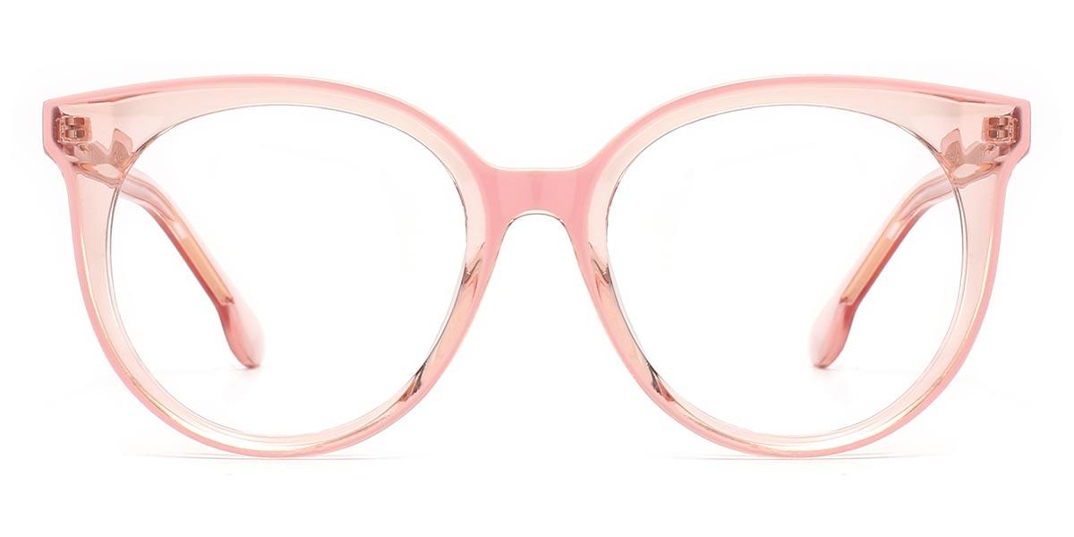 Pink Nael - Round Glasses