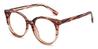 TigerSkin Nael - Round Glasses