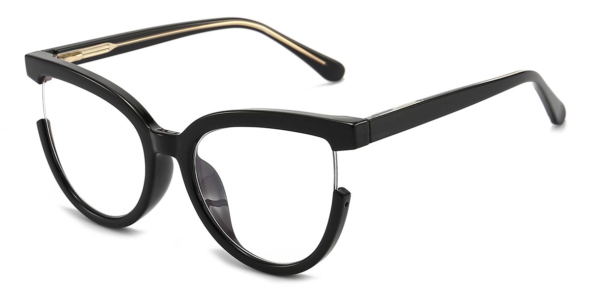 Black - Oval Glasses - Rami