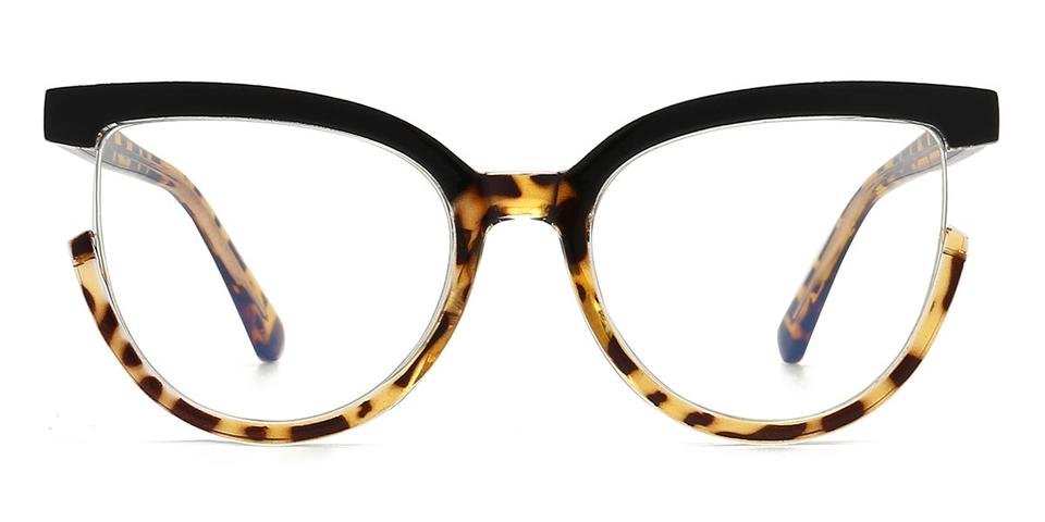 Black Tortoiseshell Rami - Oval Glasses