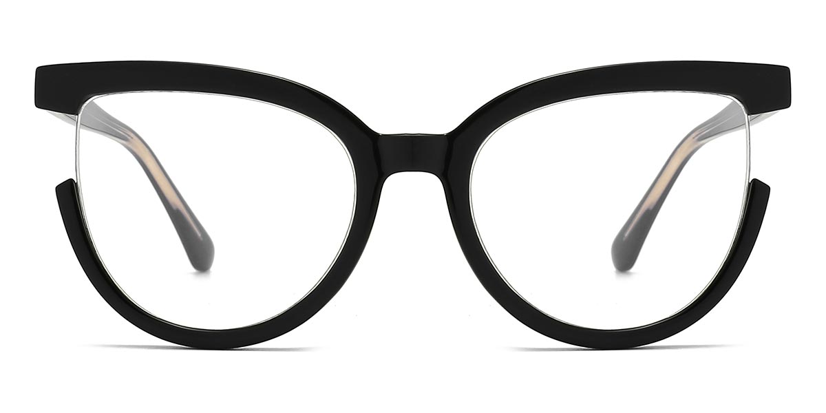 Black - Oval Glasses - Rami