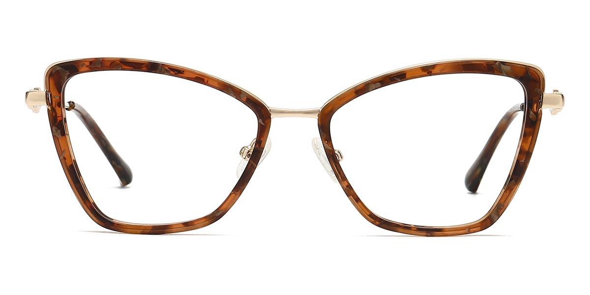 Gold Tawny Tortoiseshell Richie - Cat Eye Glasses