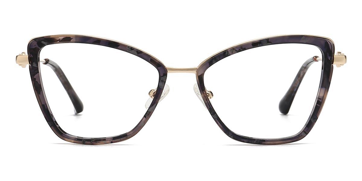 Gold Color Marble Richie - Cat Eye Glasses
