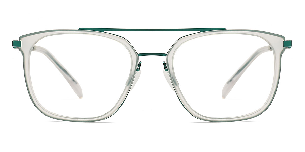 Transparent - Square Glasses - Karen