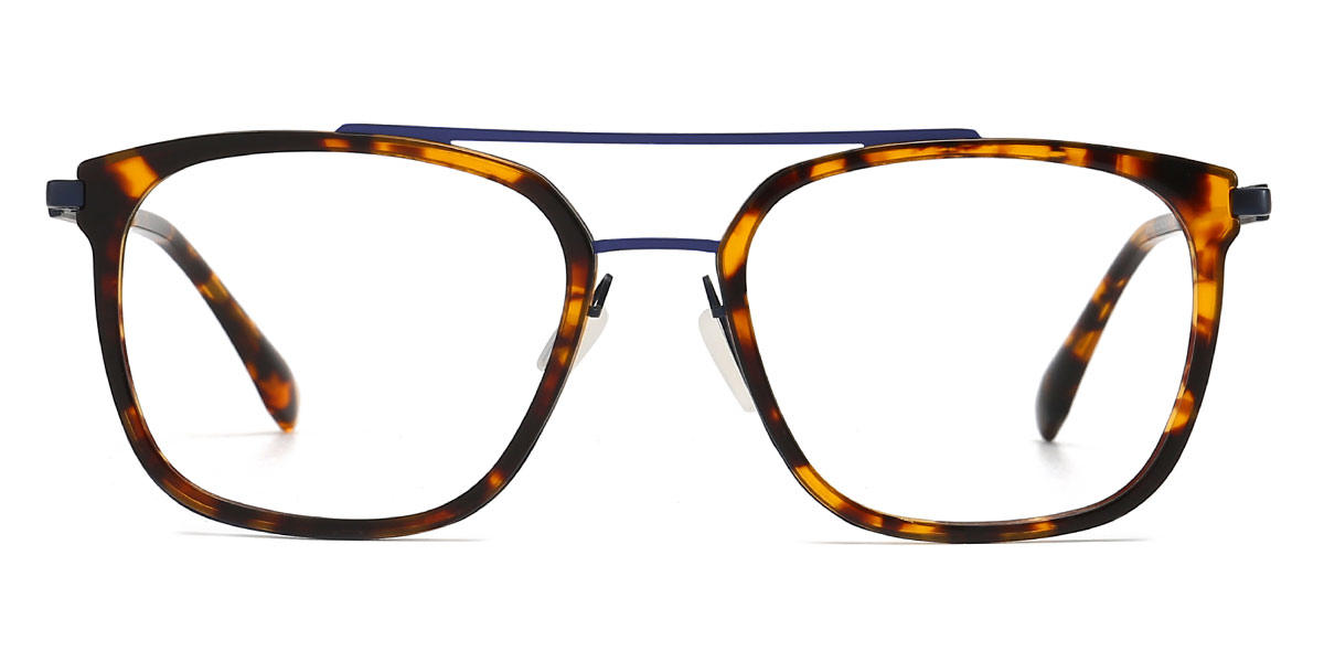 Blue Tortoiseshell Karen - Aviator Glasses