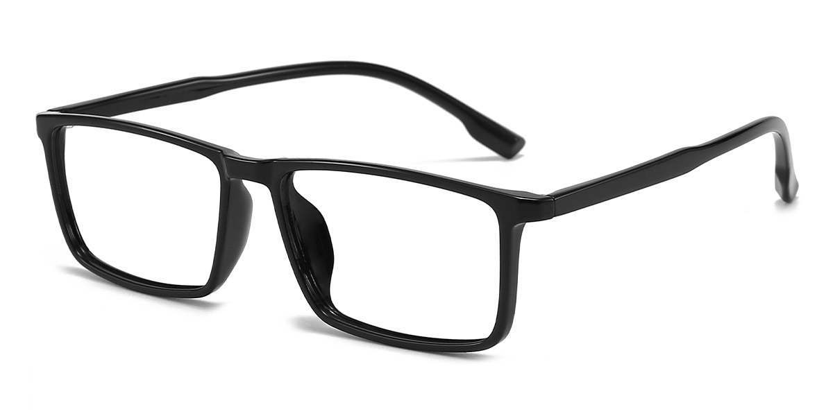 Black - Rectangle Glasses - Jordy