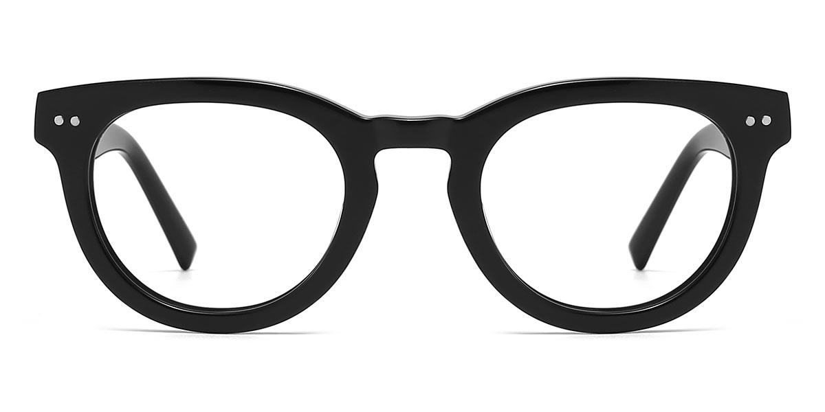 Black Klara - Oval Glasses
