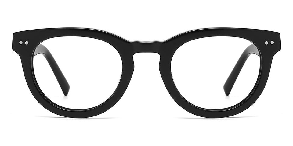 Black Klara - Oval Glasses