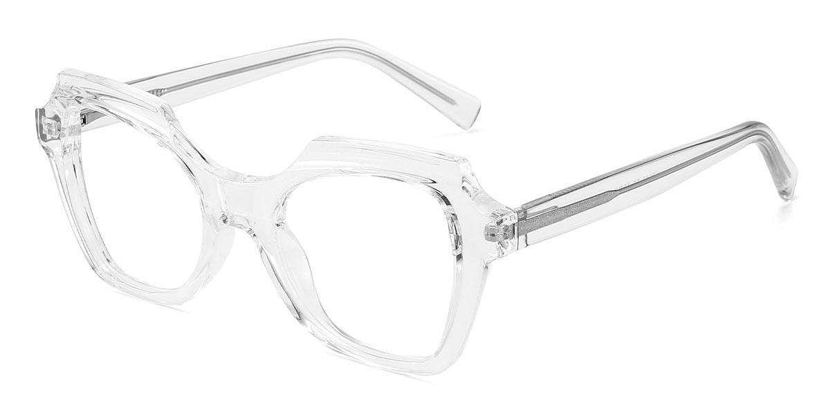 Transparent - Square Glasses - Ghaith
