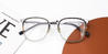 Grey Joelle - Rectangle Glasses