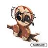 Brown Sloth Eyeglasses holder only