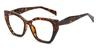 Black Tortoiseshell Abdiel - Square Glasses