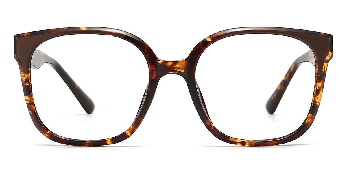 Tortoiseshell - Square Glasses - Huck