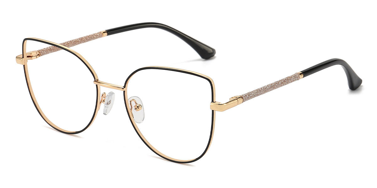 Black Gold Amiri - Cat Eye Glasses