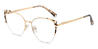 Gold Tortoiseshell Desire - Cat Eye Glasses