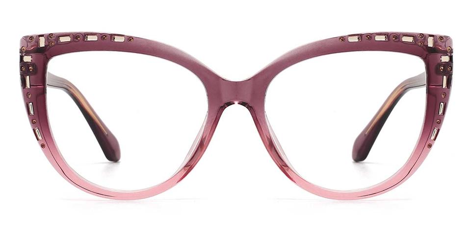 Purple Pink Rubi - Cat Eye Glasses