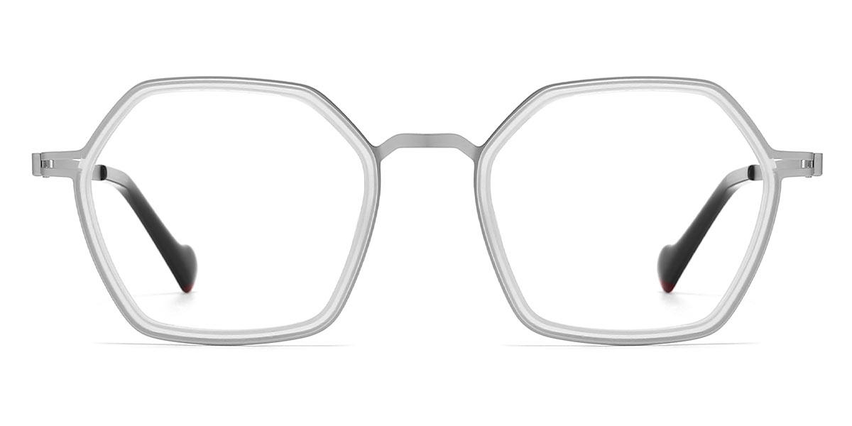 Clear Tamia - Oval Glasses