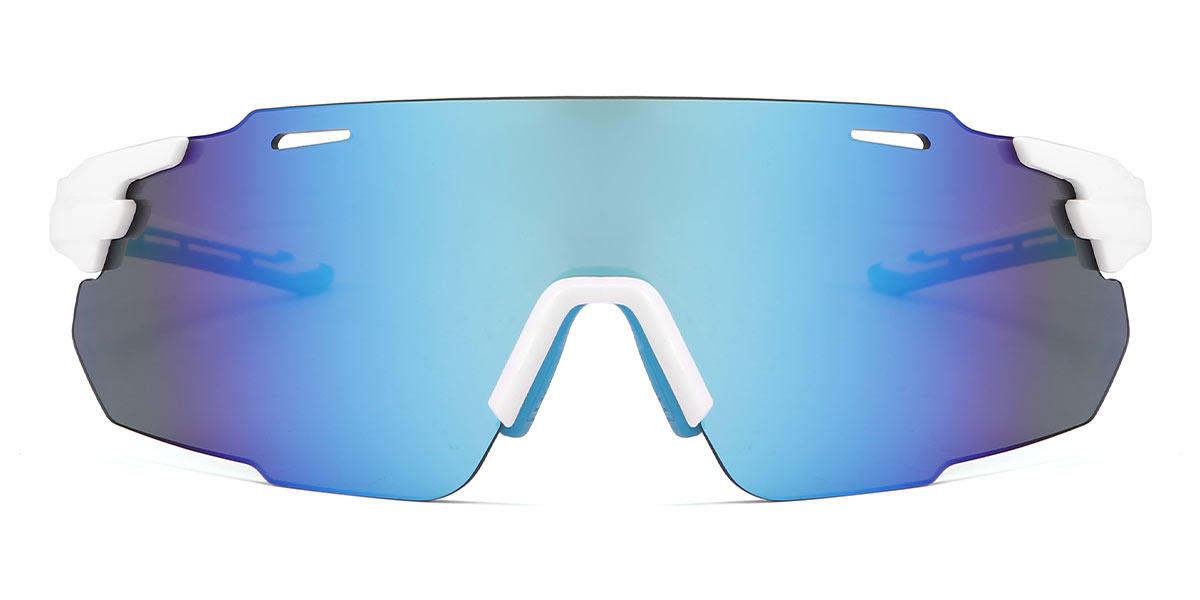 White Blue purple Dalett - Cycling Glasses
