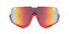 White Red Blue yellow red Lucifer - Cycling Glasses