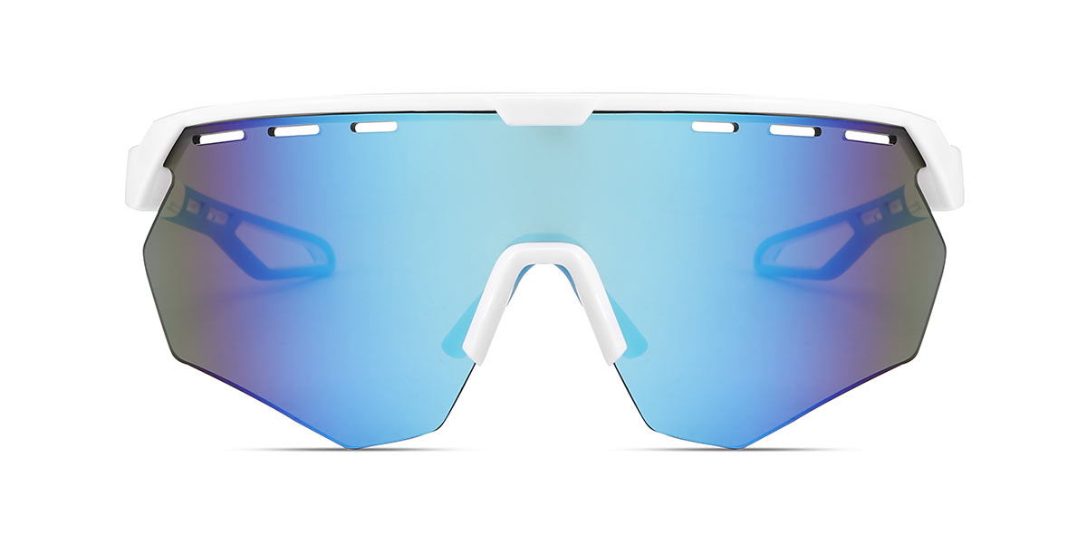 White Blue purple Aerith - Cycling Glasses