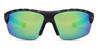 Black green Yuvi - Cycling Glasses