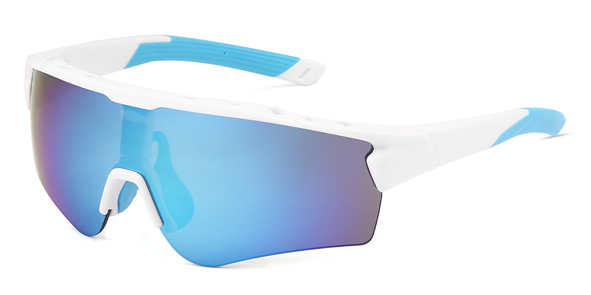 White/Blue purple Riggins - Cycling Glasses