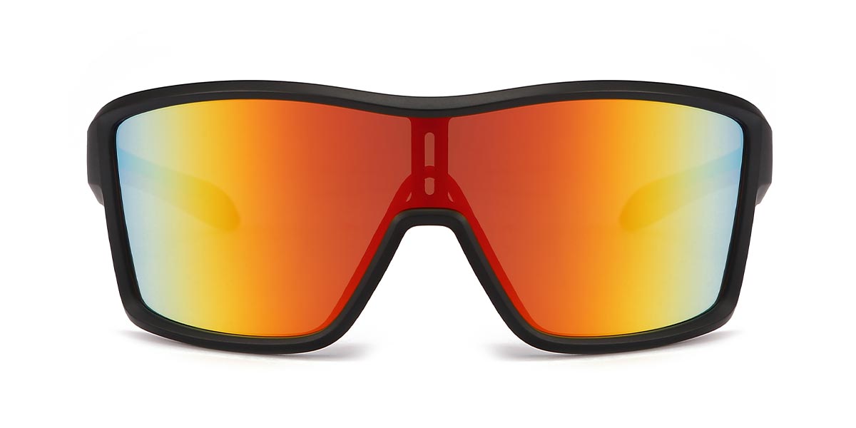 Black Red mercury Chasity - Cycling Glasses