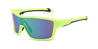 Fluorescent green blue Green Chasity - Cycling Glasses