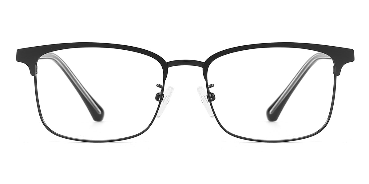 Black - Rectangle Glasses - Josey