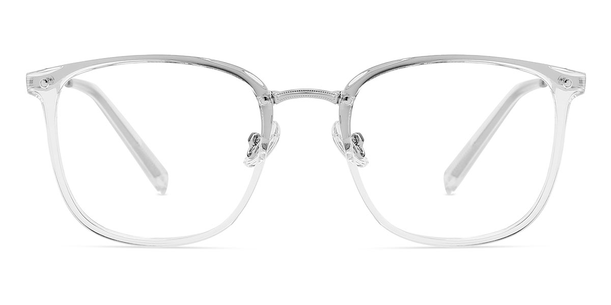 Clear Maritza - Rectangle Glasses