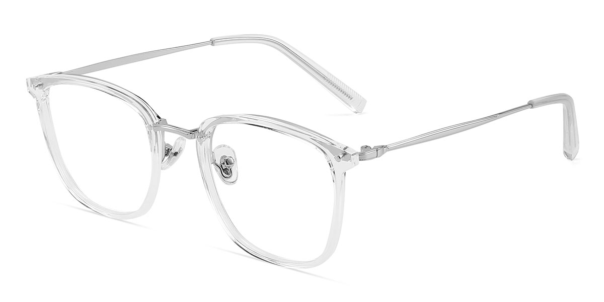 Clear Maritza - Rectangle Glasses