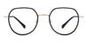 Black Payson - Oval Glasses