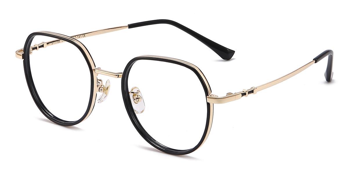 Black Payson - Oval Glasses