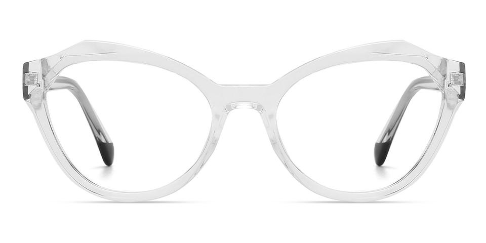 Clear Bana - Oval Glasses