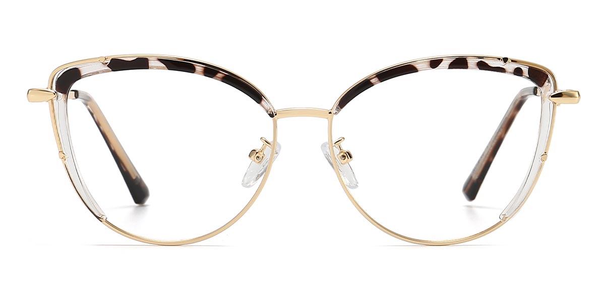Grey Stripe Naim - Cat Eye Glasses