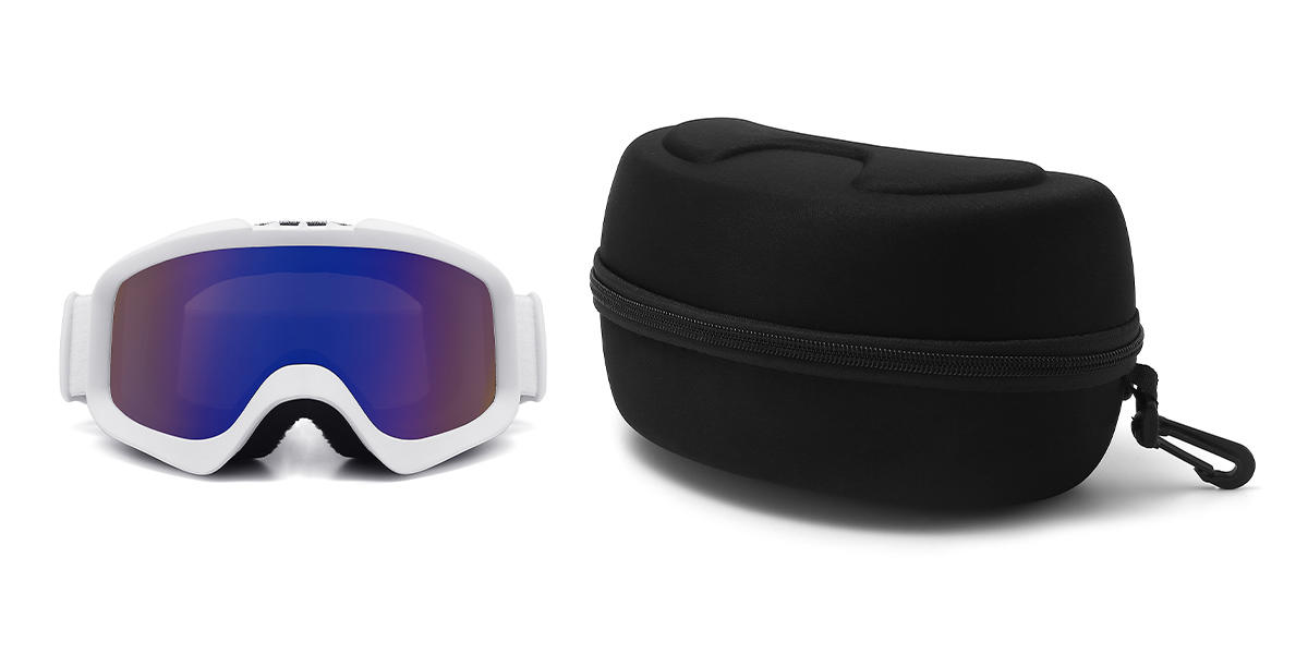 White Blue purple Yaritza - Ski Goggles