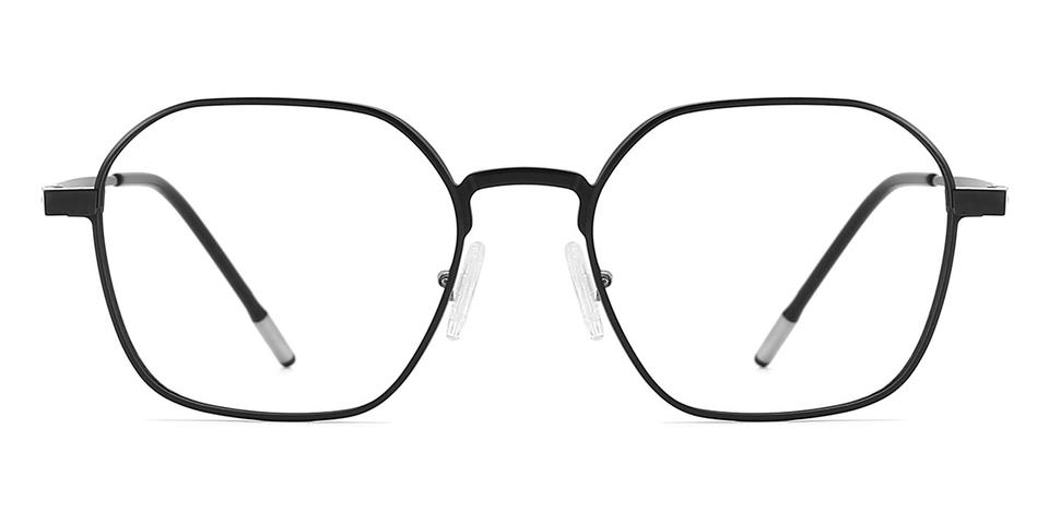 Black Aasir - Rectangle Glasses