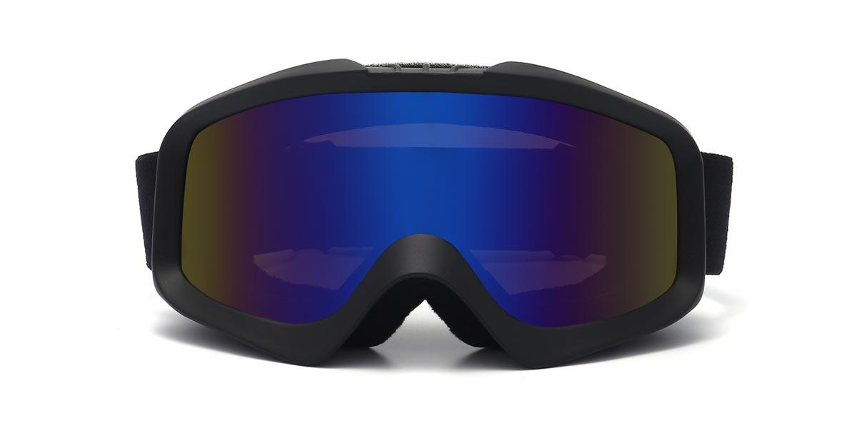 Black Blue mercury Valery - Ski Goggles