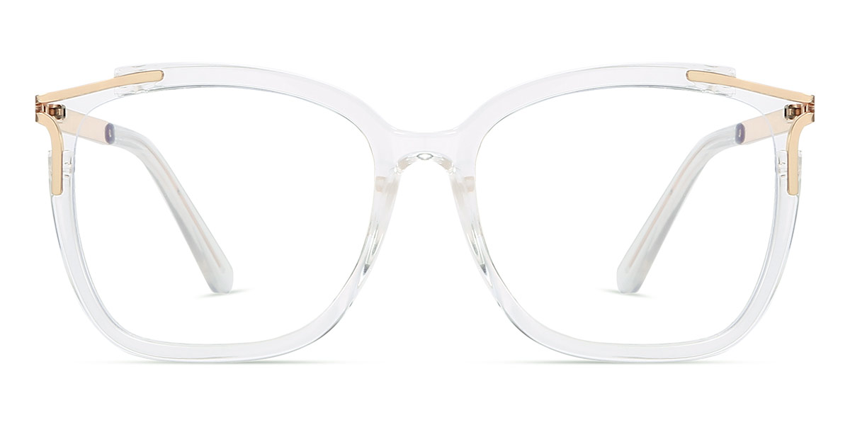 Transparent - Square Glasses - Kimberly