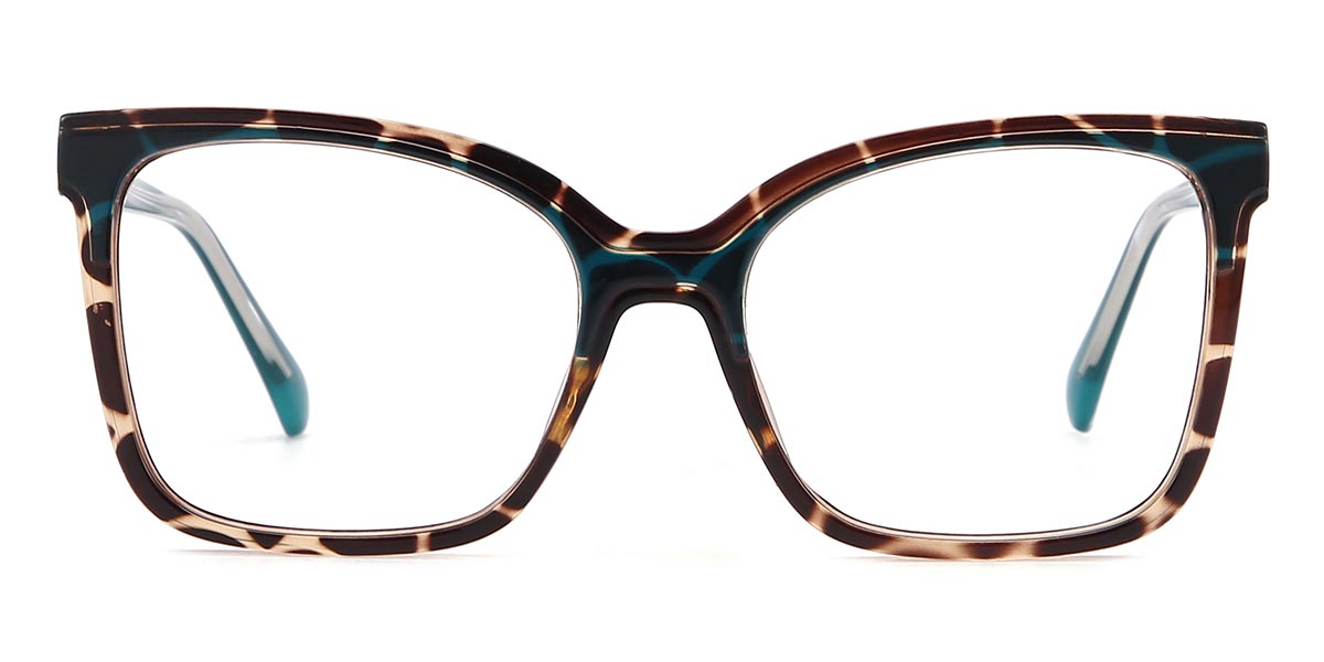 Tortoiseshell - Square Glasses - Davina