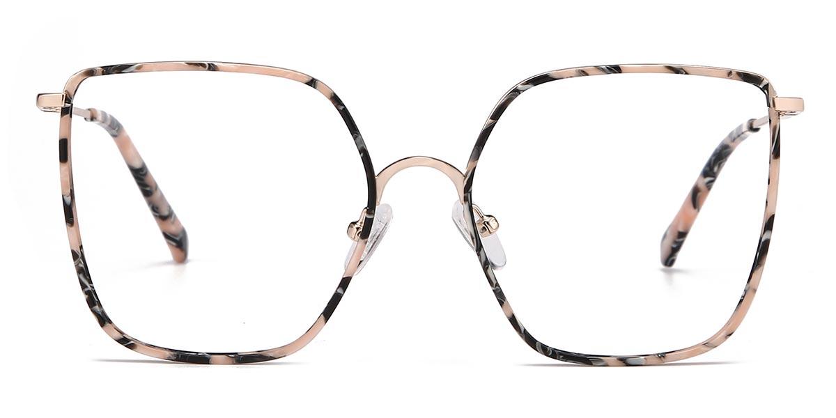 Flower - Square Glasses - Vera