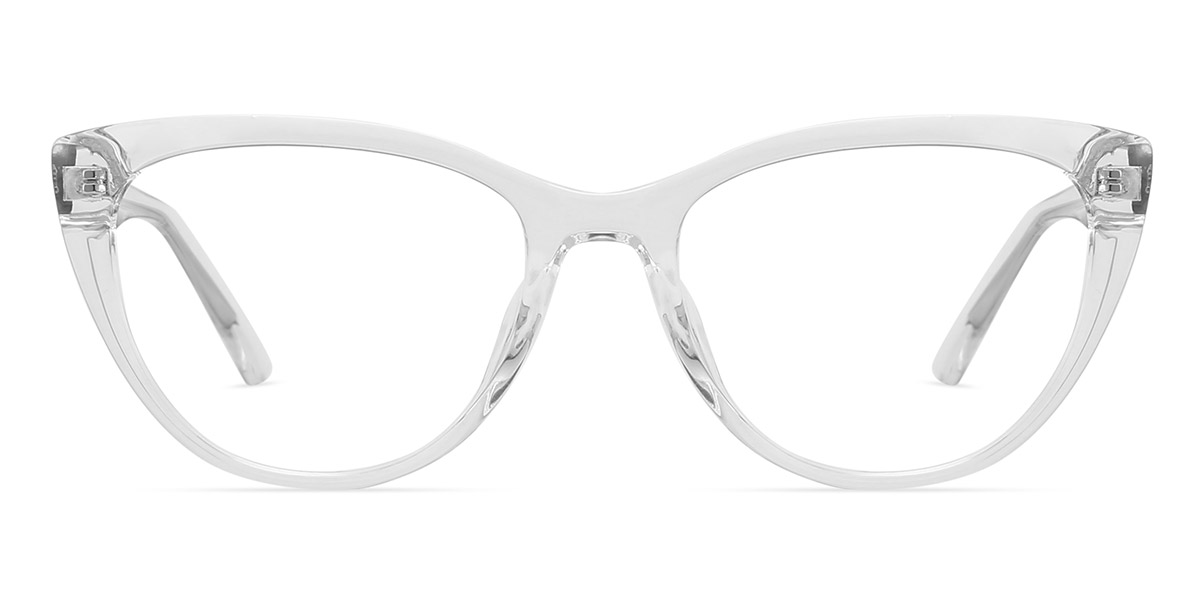Adam - Cat Eye Clear Glasses For Women