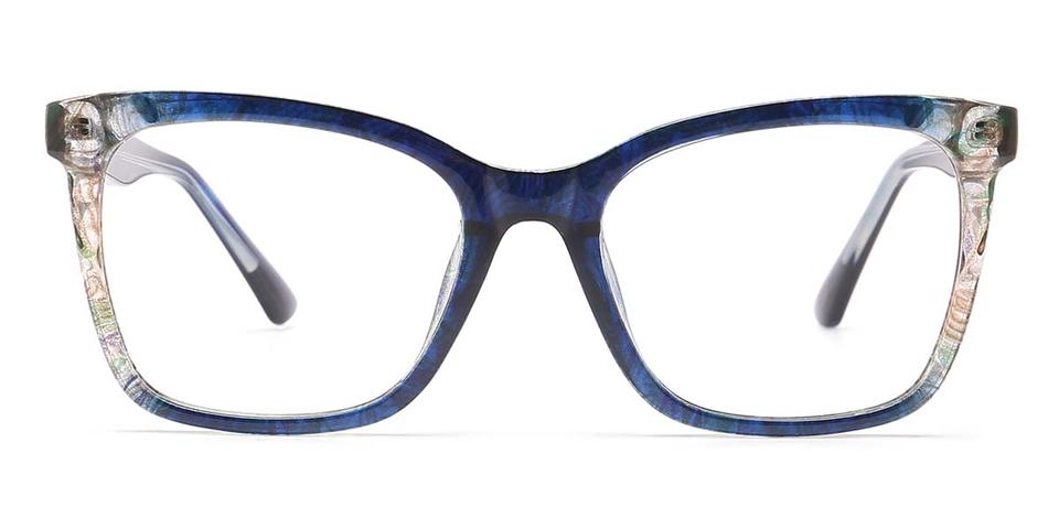 Starry Blue Nolan - Square Glasses