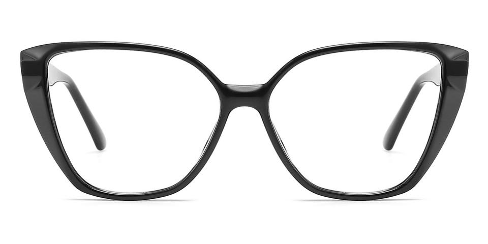 Black Xavier - Cat Eye Glasses