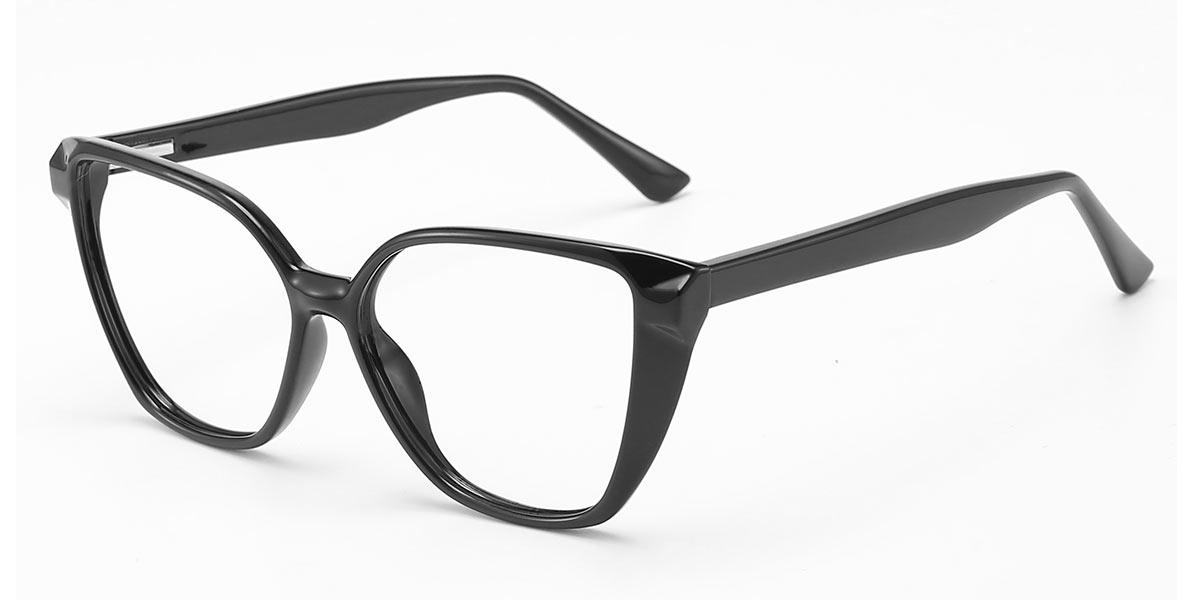 Black Xavier - Cat Eye Glasses