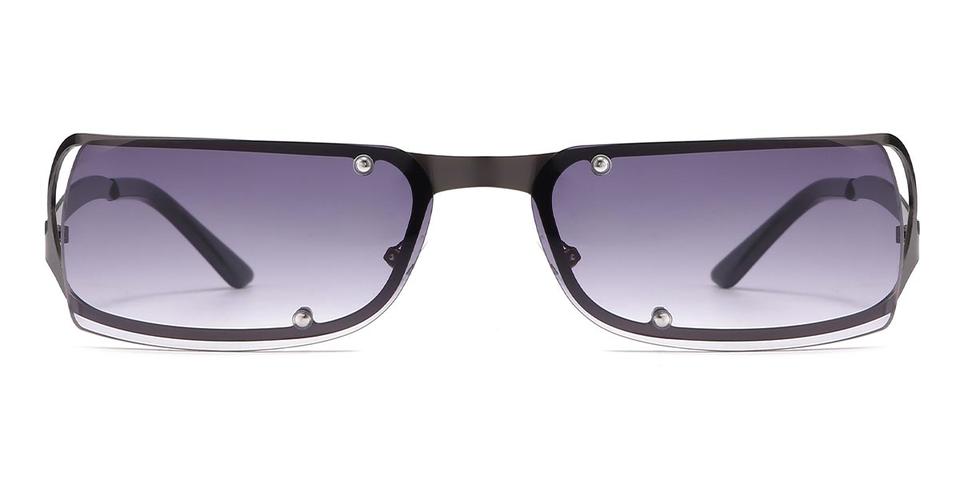 Gun Gradual Purple Ezekiel - Rectangle Sunglasses