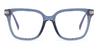 Blue Samuel - Square Glasses