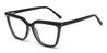 Black Khloe - Square Glasses