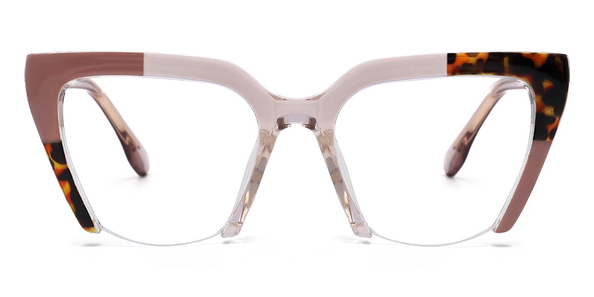 Cameo Brown Tortoiseshell Selena - Square Glasses