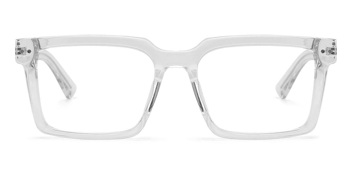 Transparent - Rectangle Glasses - Bryce